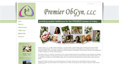 Desktop Screenshot of premierobgynllc.com